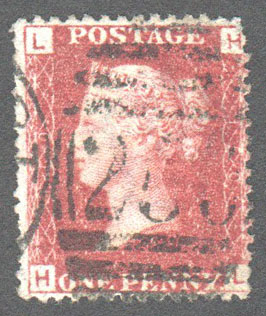 Great Britain Scott 33 Used Plate 150 - HL - Click Image to Close